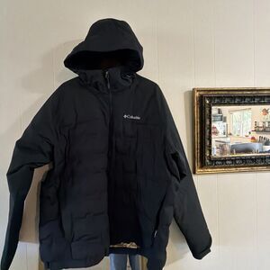 Columbia Mens Parka 650 Down XL Heavyweight Winter Jacket Hooded